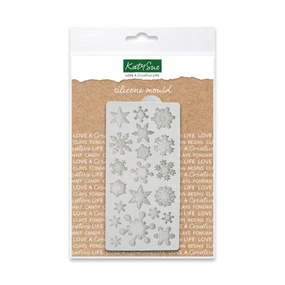 Moule en silicone - Flocons de neige miniatures
