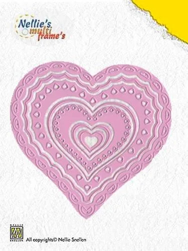 Multi Frame Dies - Heart 2 — Ecstasy Crafts