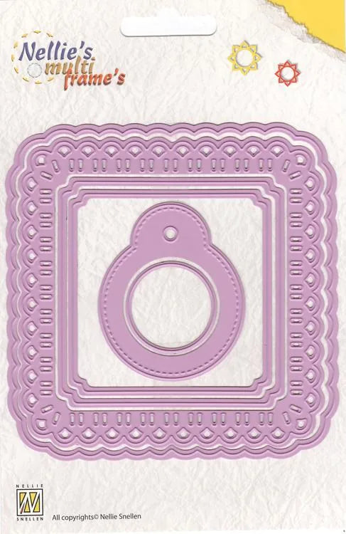 Multi Frame Dies - Christmas Ribbon Weaving Square — Ecstasy Crafts