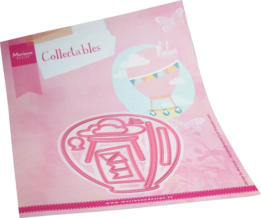 Marianne Design Collectables - Poignée par montgolfière par Marleen