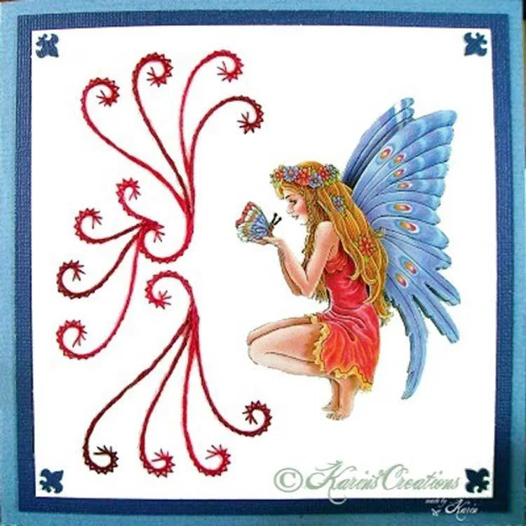 Motif de broderie KC - Ailes de fée
