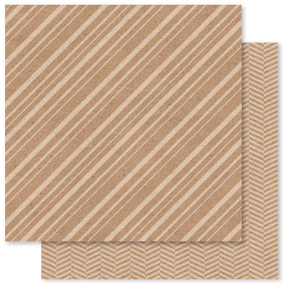 Charlie's Kraft Patterns D Papier 12x12 (Paquet en Vrac de 12) 33162