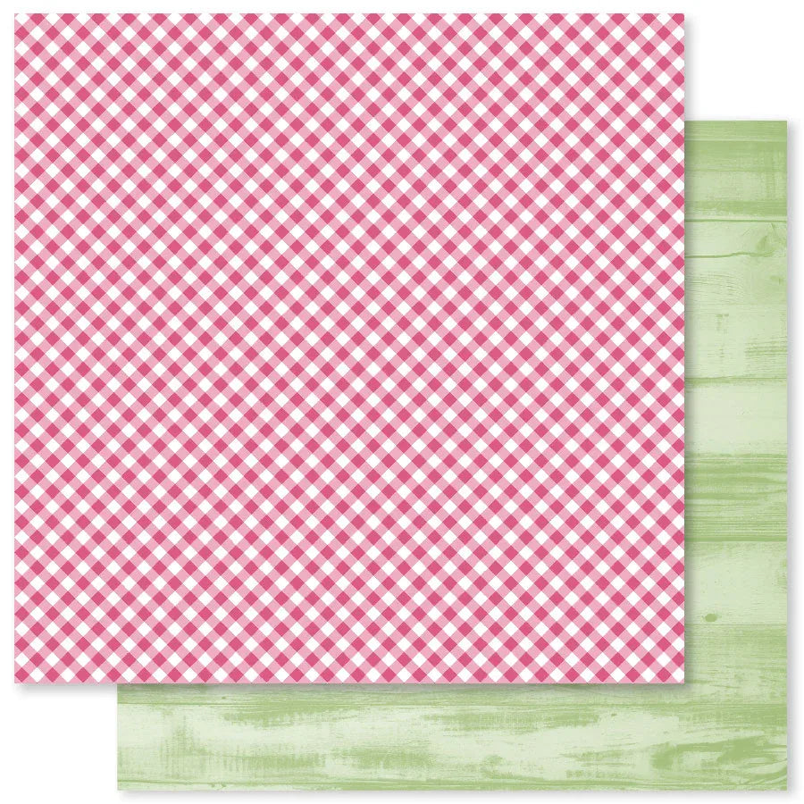 Papier Rainbow Garden Patterns E 12x12 (Paquet en vrac de 12) 31548