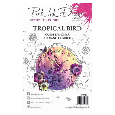Pink Ink Designs Tampon Tropical Bird