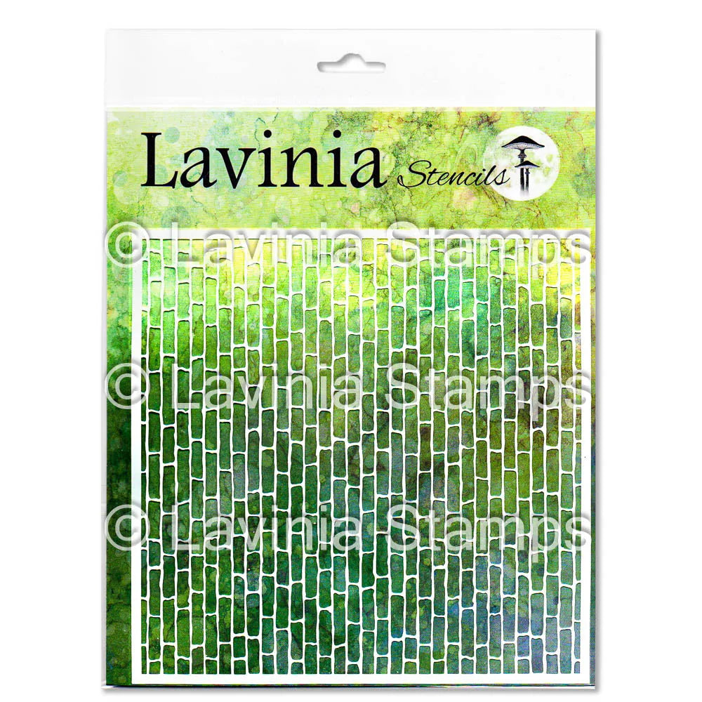 Pochoir Lavinia - Brique Rouge