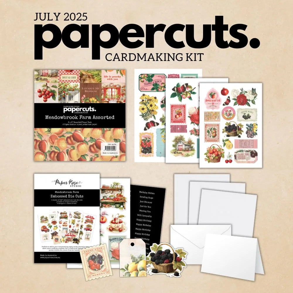 Kit de fabrication de cartes "Meadowbrook Farm Papercuts" 35079