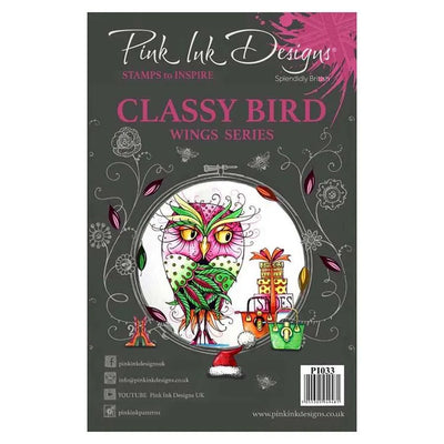 Pink Ink Designs Tampon Transparent Oiseau Chic