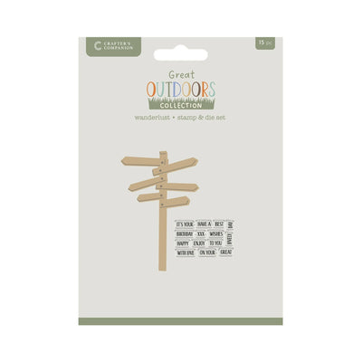 Crafters Companion L'Outaouais : Ensemble de tampons et matrices - Envie d'évasion