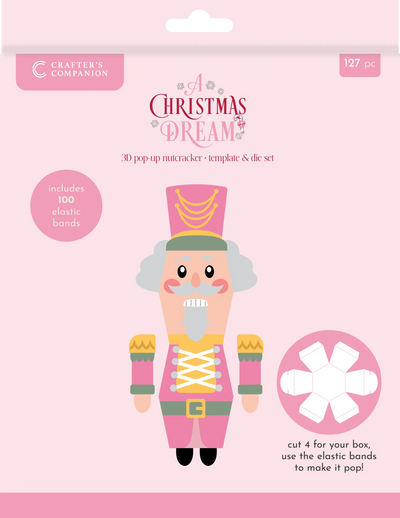 Sara Signature A Christmas Dream Die and Stencil - 3D Pop-Up Nutcracker