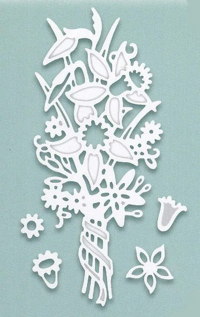 Creative Expressions : Collection Paper Cuts - Bouquet Printemps