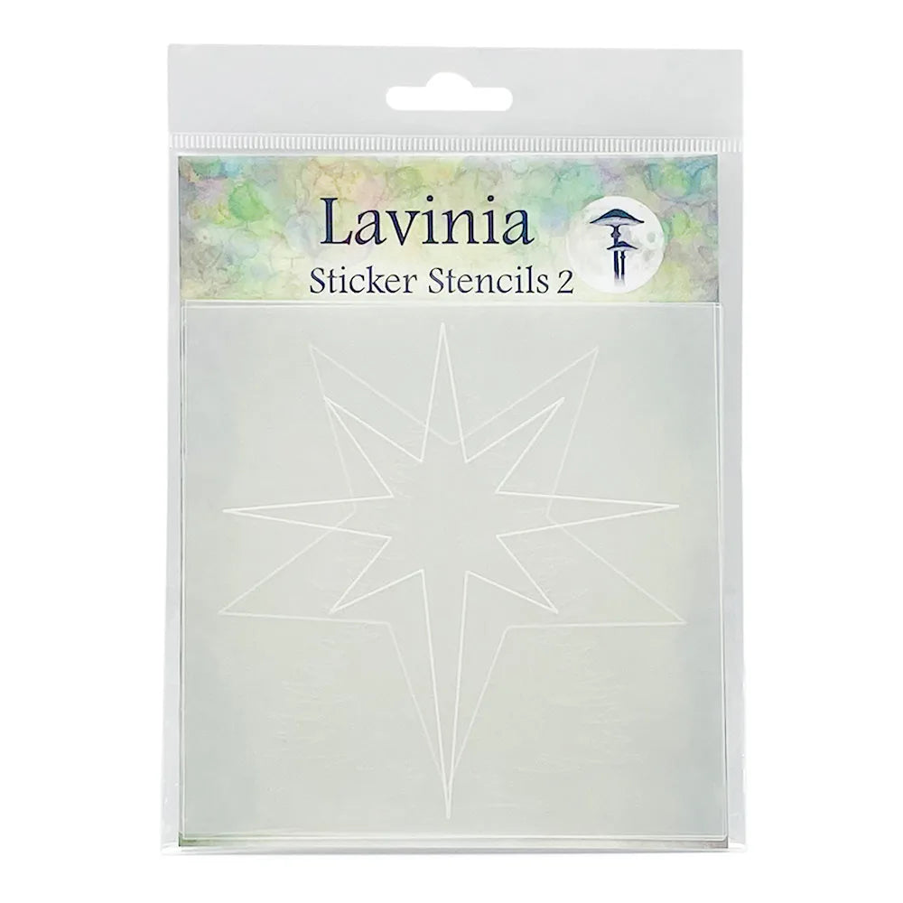 Lavinia Stencil - Pochoirs autocollants 2