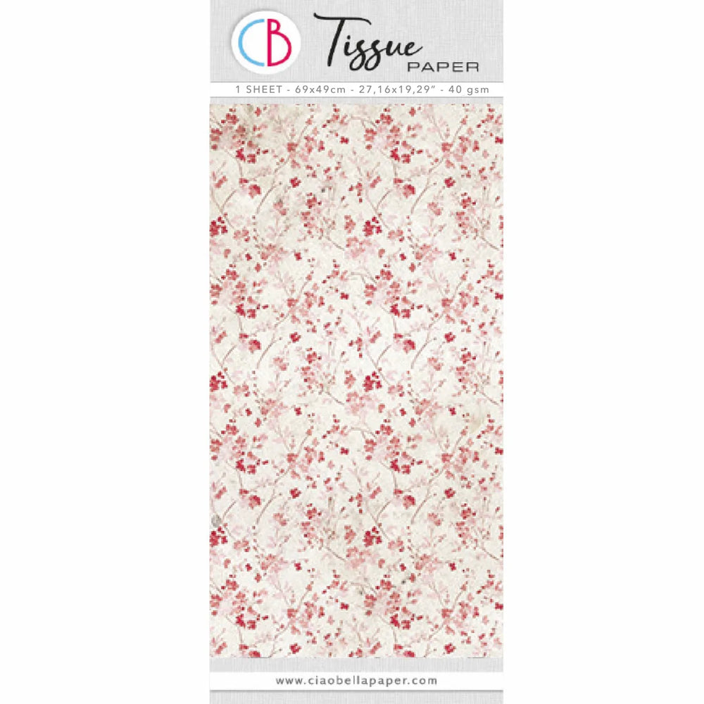 Papier de soie 69x49 cm 27,66"x19,29” Liberty