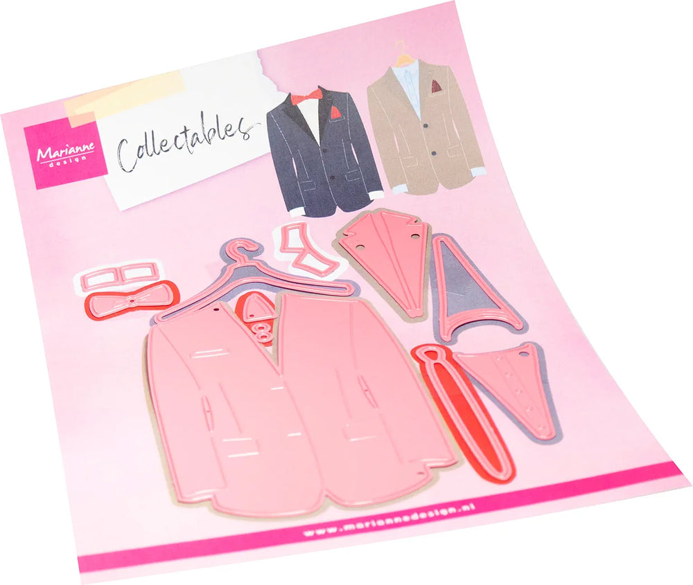 Marianne Design Collectables - Pochoir Veste d'homme