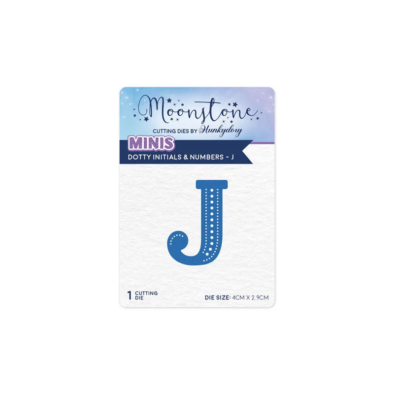 Pochoirs Moonstone - Lettres et chiffres à pois - J