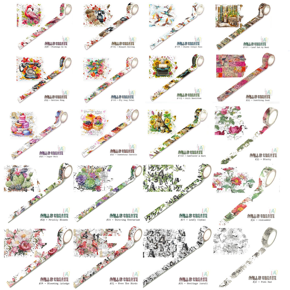 AALL and Create - Washi Tape - Storms Always Pass — Ecstasy Crafts (photo 2)