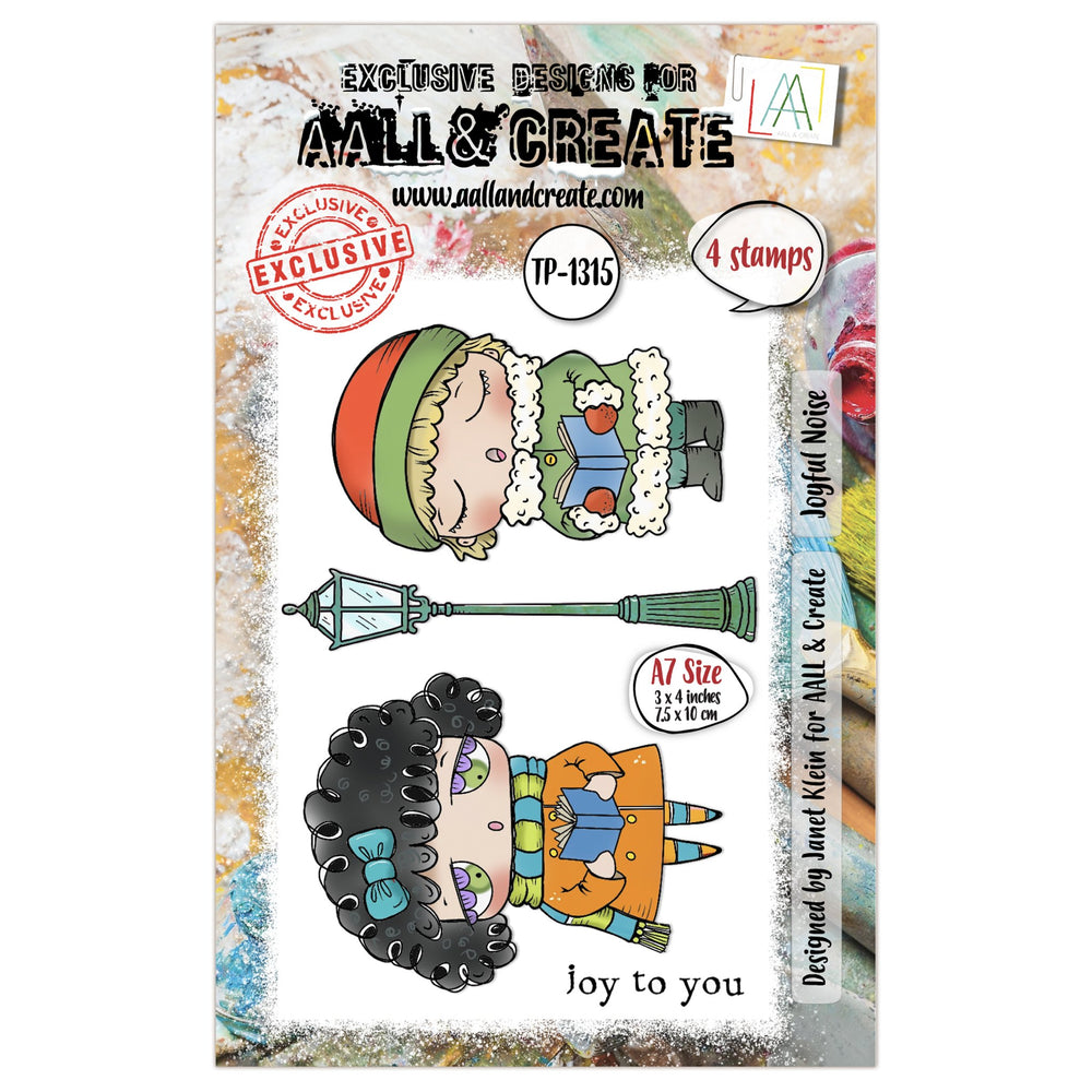 AALL and Create - A7 Stamp Set - Joyful Noise — Ecstasy Crafts