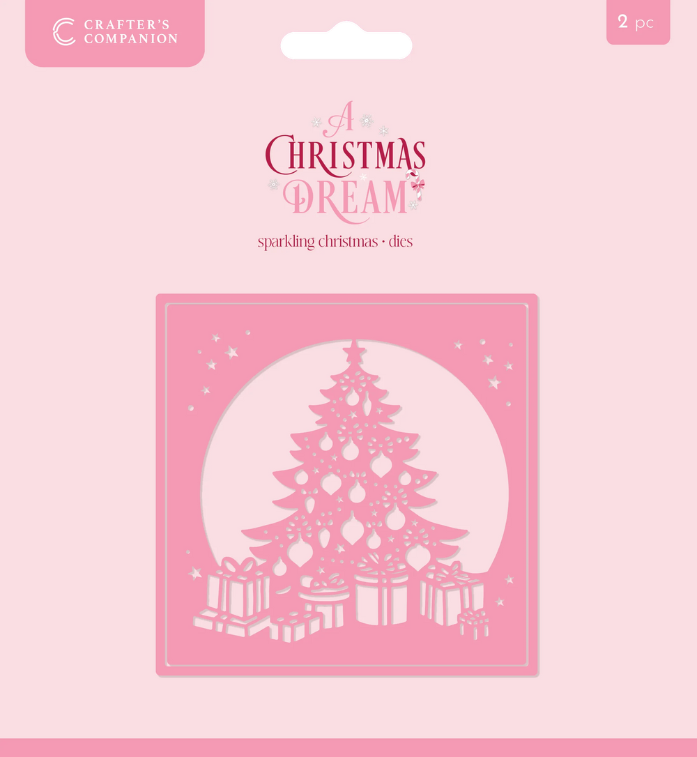 Sara Signature A Christmas Dream Matrices de découpe pour créer une carte - Noël Scintillant
