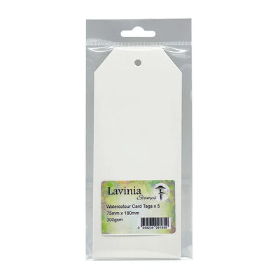 Lavinia Stamps - Étiquettes pour cartes aquarelle - 75 mm x 180 mm