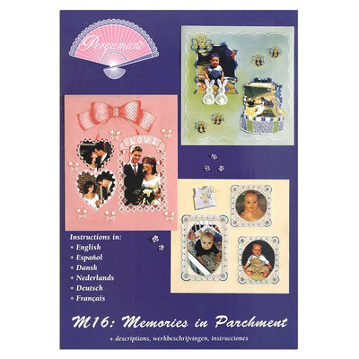 Pergamano Carnet de Motifs M16 Souvenirs sur Vélin
