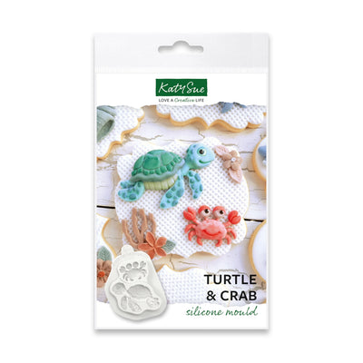 Moule en silicone Tortue & Crabe