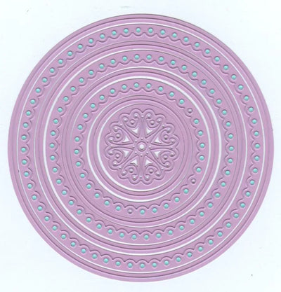 Ensemble de matrices "Rond festonné"