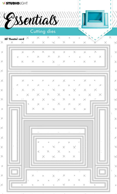 Matrice de découpe SL 3D Théâtre Carte Essentiels 140x200x1mm 17 PCS no.212