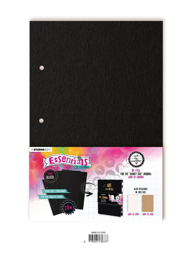 Pages de journal ABM pour ABM-ES-JOUR04 Essentials Noir 170x240x8mm 20 FEU nr.05