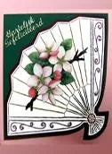 Patron de broderie KC - Éventail