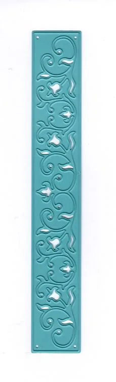 Vintasia Pochoir Fleurs Bordure