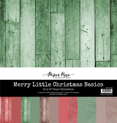 Collection de papier "Merry Little Christmas Basics" 12x12 30483