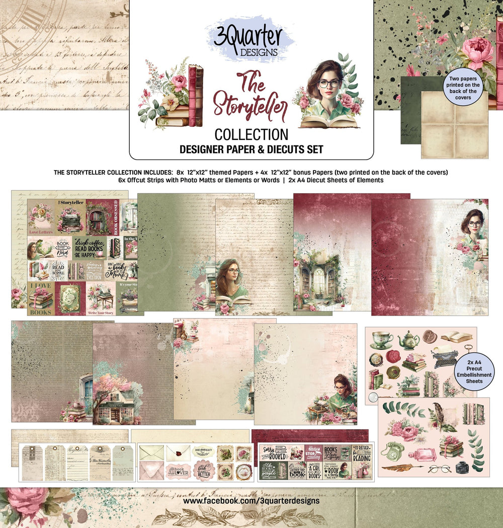 The Storyteller 12x12 Collection Pack — Ecstasy Crafts