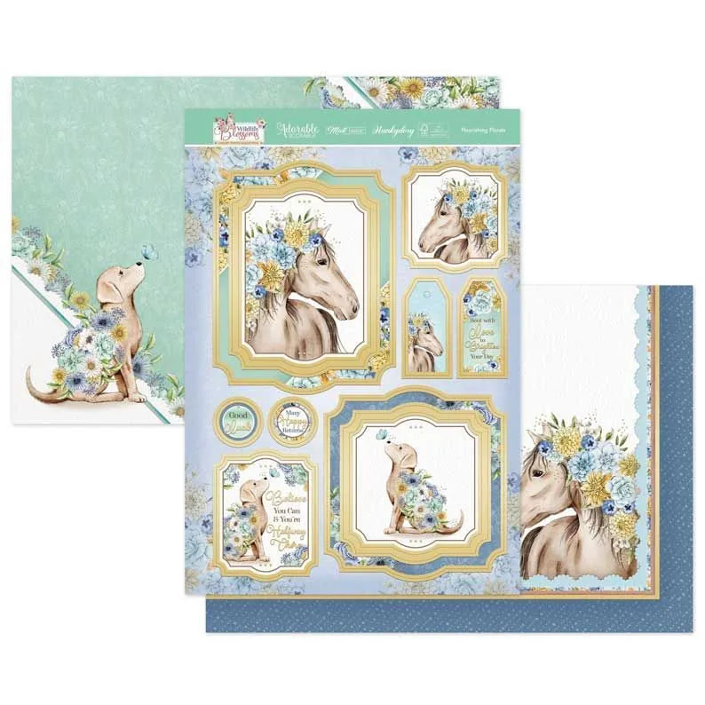 Ensemble de dessus de luxe Fleurs Épanouies