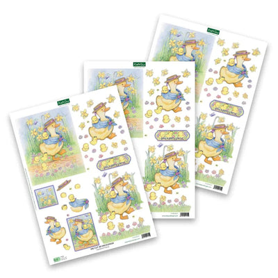 Découpage prédécoupé – Amis à plumes (paquet de 3)