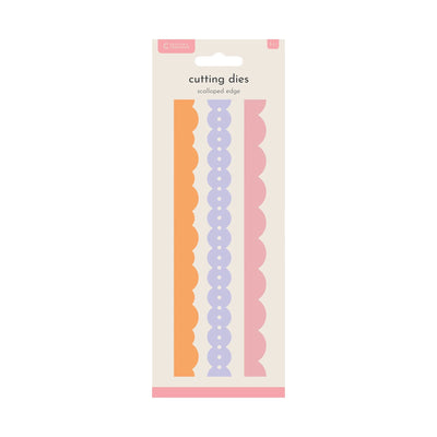 Crafters Companion Pochoir Métallique Edgeable - Bord Festonné