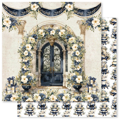 Fleurs de mariage A Papier 12x12 (Paquet en vrac de 12) 31704