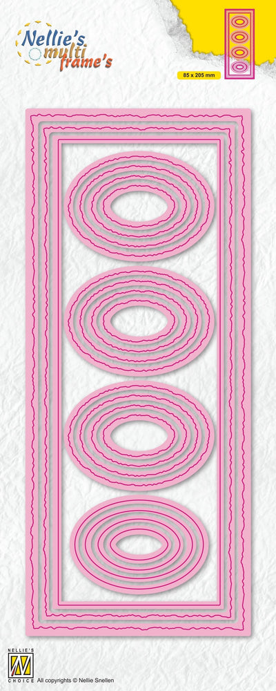 Ensemble de matrices Multi Frame Slimline Ovals