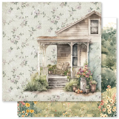 Farmhouse Friends A4 - Papier 12x12 (Paquet en vrac de 12) 32004