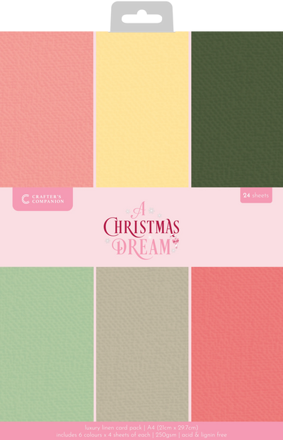 Sara Signature A Christmas Dream Carte de Luxe Lin - A4