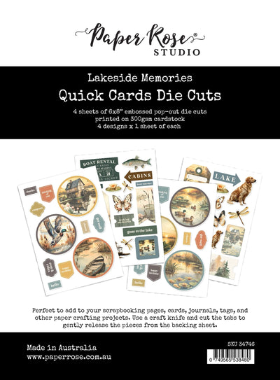 Lakeside Memories Tampons Rapides pour Cartes 34746