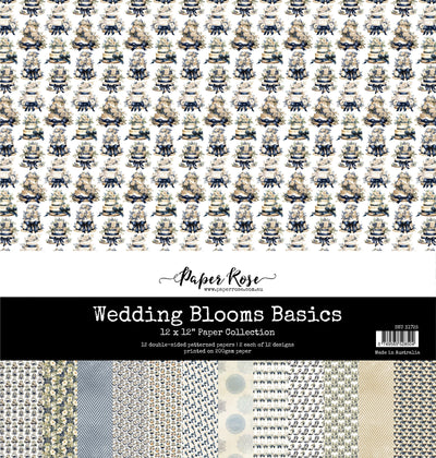 Collection de papier Wedding Blooms Basics 12x12 31725