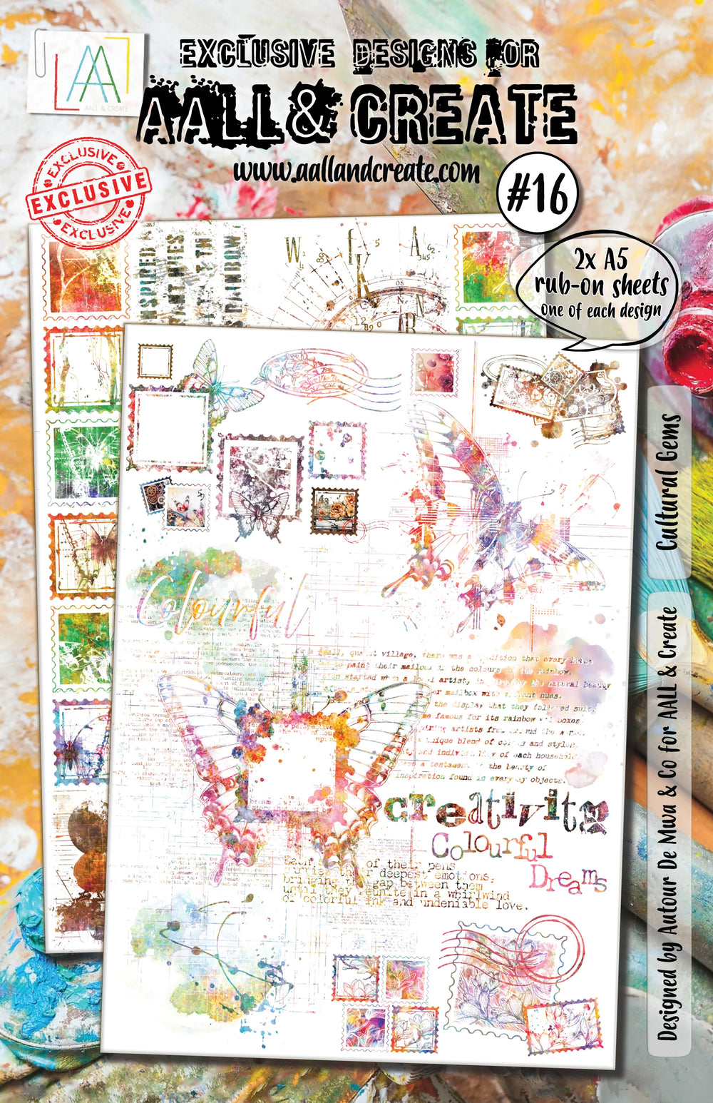 AALL and Create - Rubans adhésifs A5 - Joyaux culturels