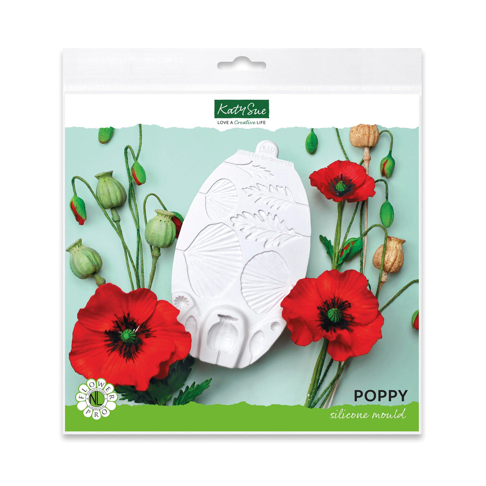 Moule en silicone Coquelicot Flower Pro