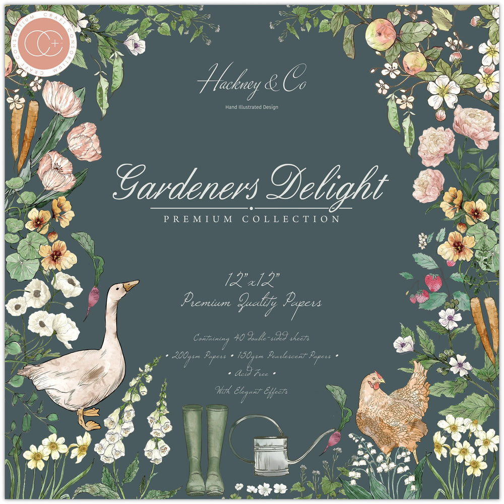 Craft Consortium Gardeners Delight - Bloc 12x12