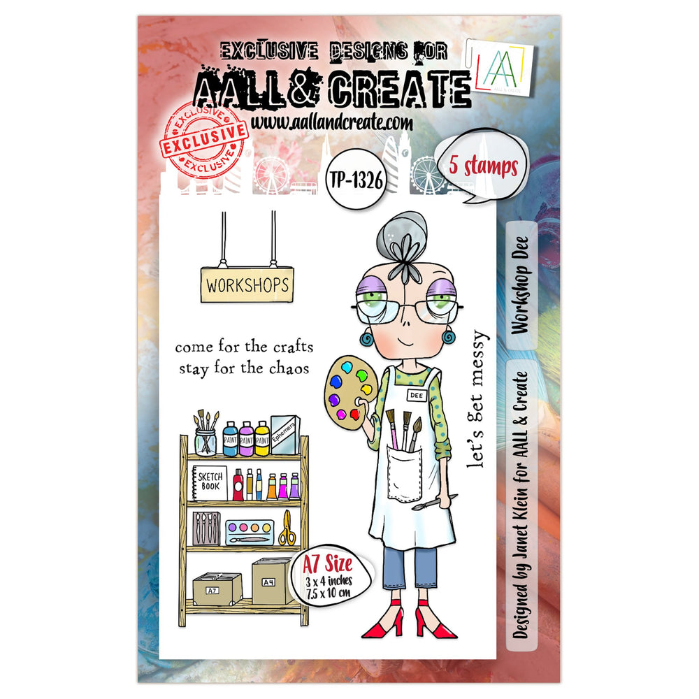 AALL and Create - A7 Stamp Set - Workshop Dee — Ecstasy Crafts