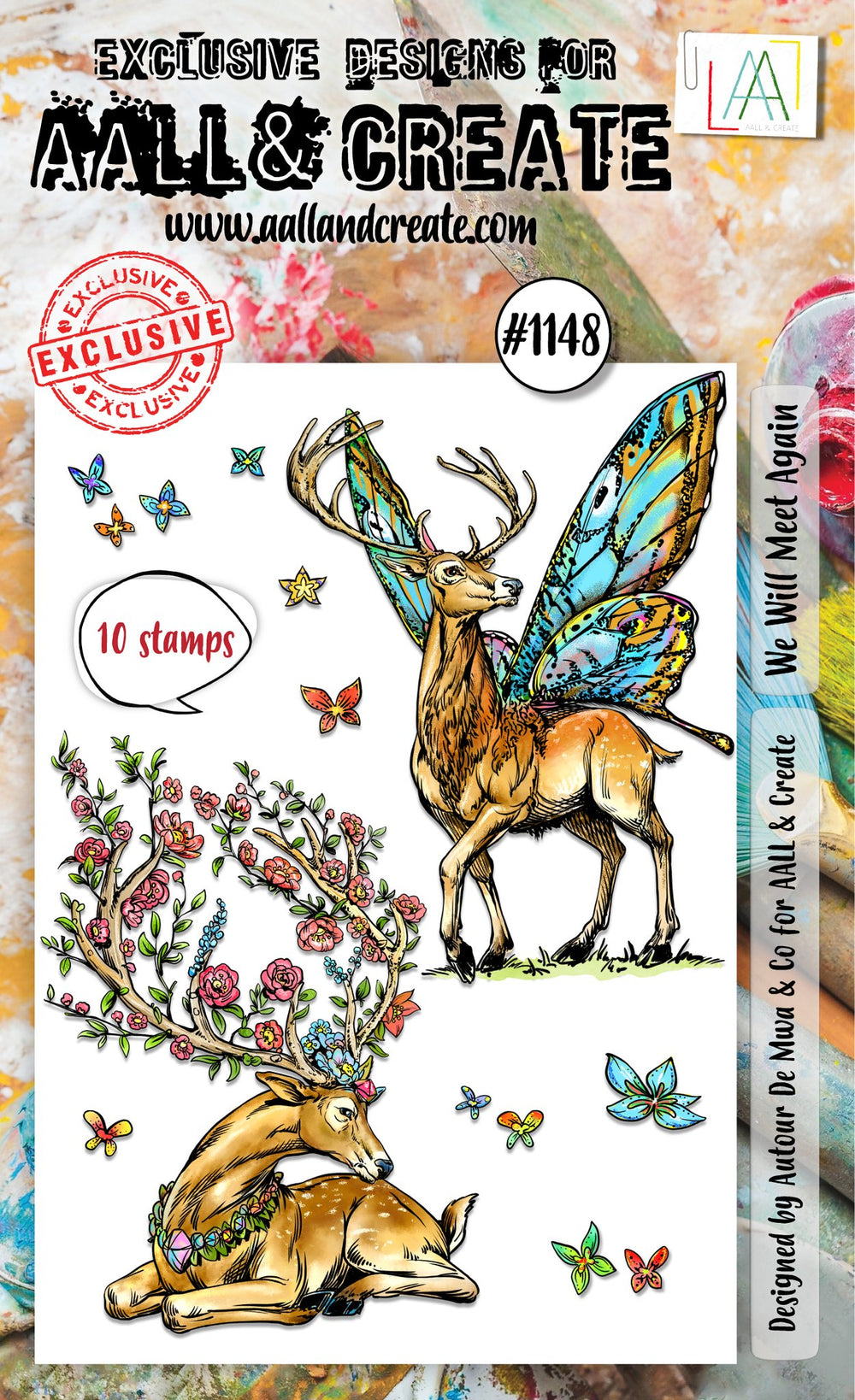AALL and Create - A6 Stamp Set - We Will Meet Again — Ecstasy Crafts