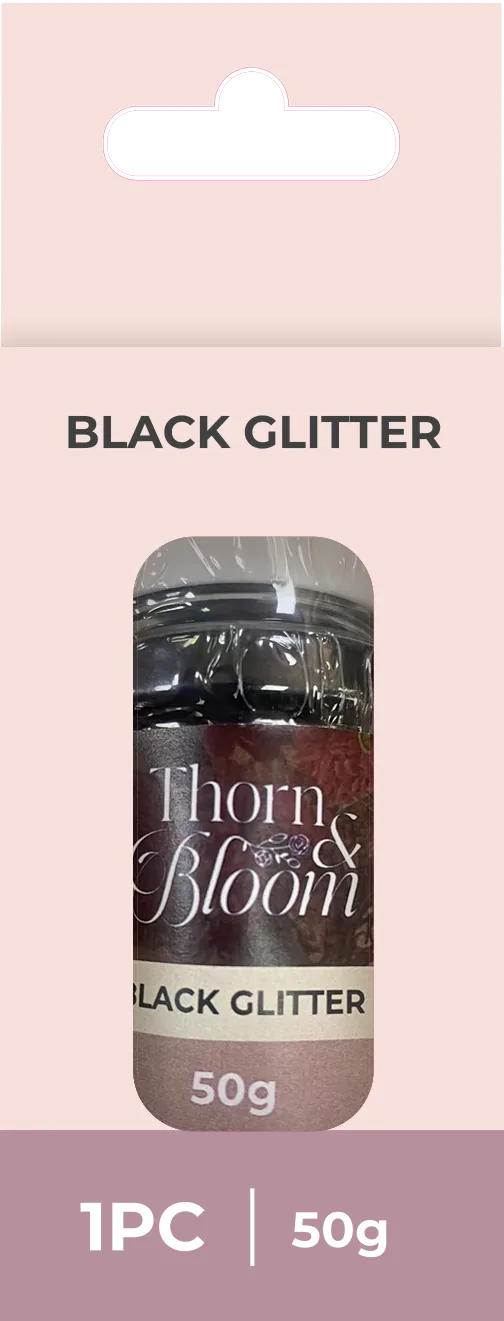 Sara Signature Thorn & Bloom - Paillettes Noires