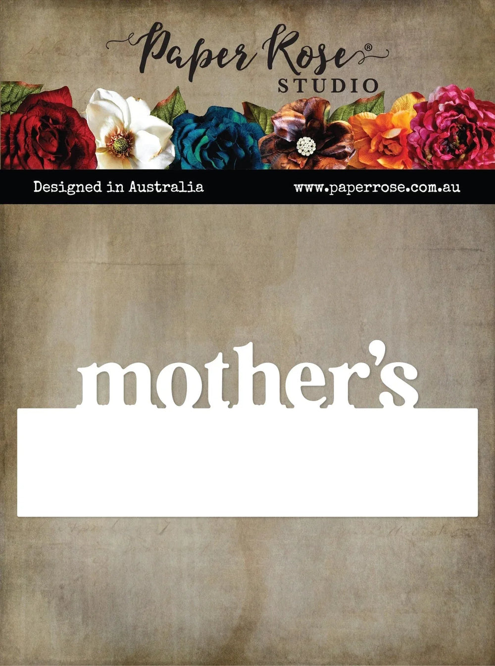 Pochoir en métal "Mother's Border Word" 31956