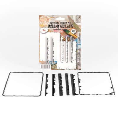 AALL and Create #26 - Die-Cutting Die - Frayed Frames