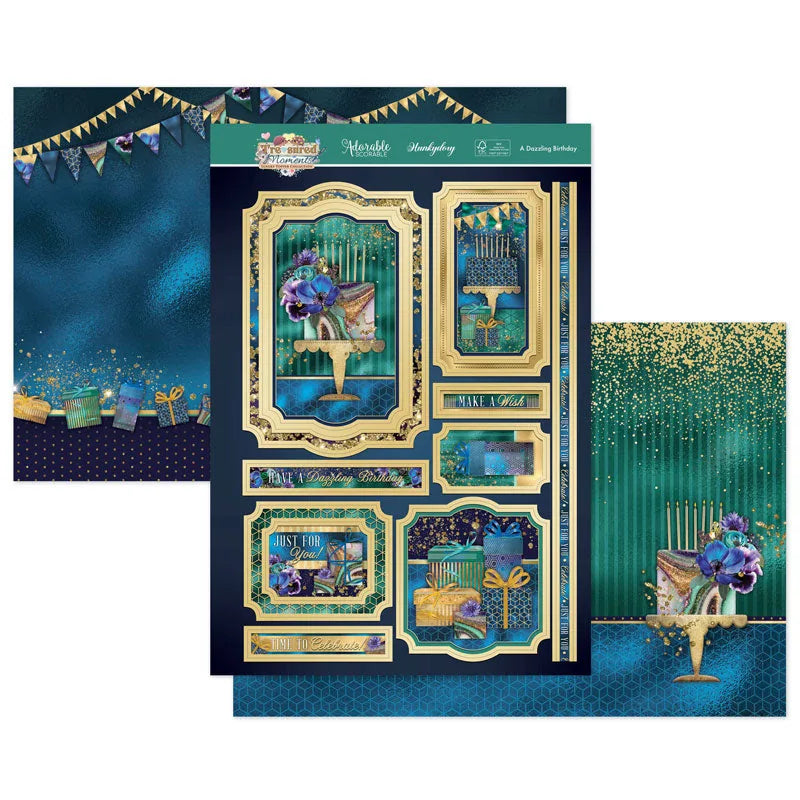 Ensemble de décorations de luxe éblouissantes pour anniversaire