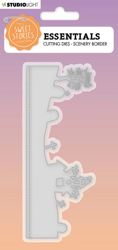 SS Matrice de découpe Bordure Cimetière Sweet Stories Essentials 56x143x1mm 1 PC no 400